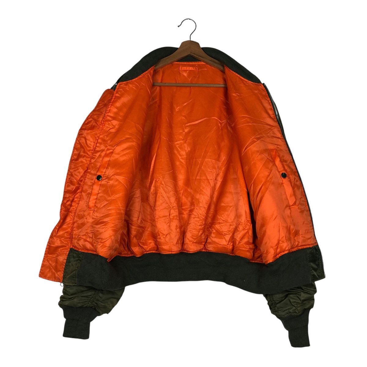 Japanese Brand 📌Vintage Bomber Jacket Reversible Knox Armory Ma-1 Design Size US M / EU 48-50 / 2 - 14 Thumbnail