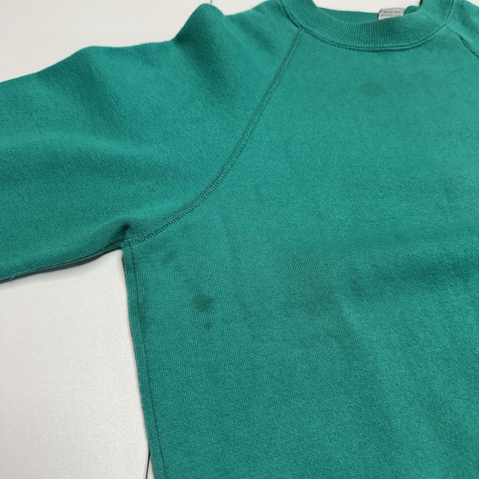Nike Vintage 80s 90s Nike Crew Neck Teal Green Raglan Sweatshirt Size US M / EU 48-50 / 2 - 4 Thumbnail