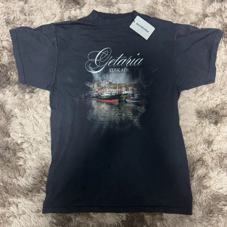 バレンシアガ Getaria EUSKADI グラフィックT バレンシアガ Getaria EUSKADI グラフィックT Balenciaga 25ss Getaria
