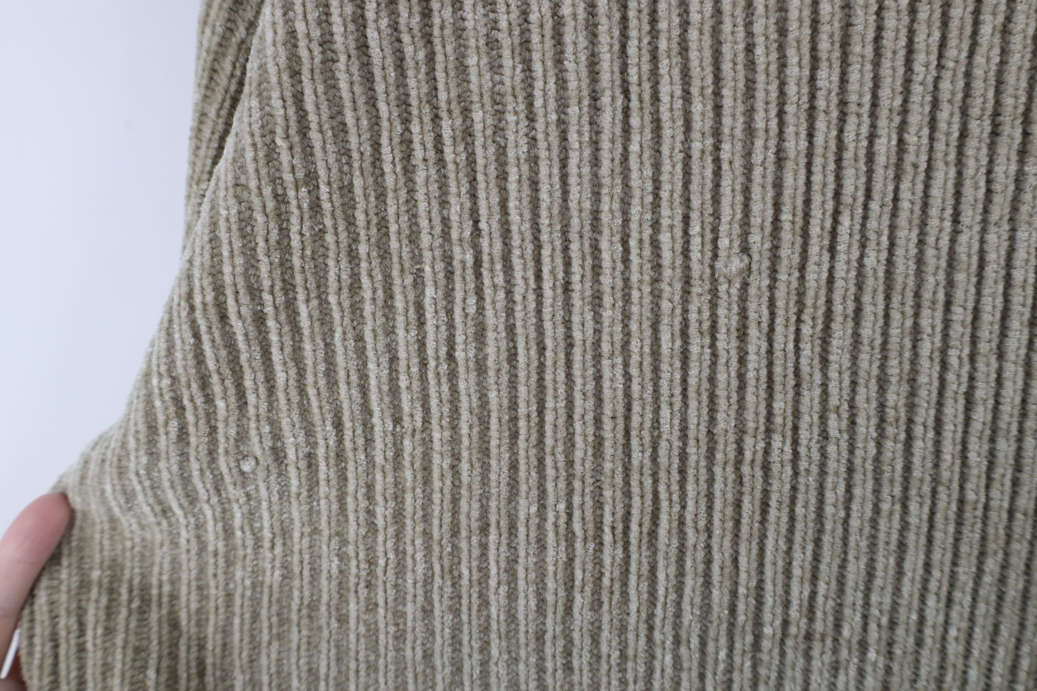 Vintage Vintage 90s Streetwear Fleece Ribbed Knit Sweater Beige Size US XL / EU 56 / 4 - 7 Thumbnail