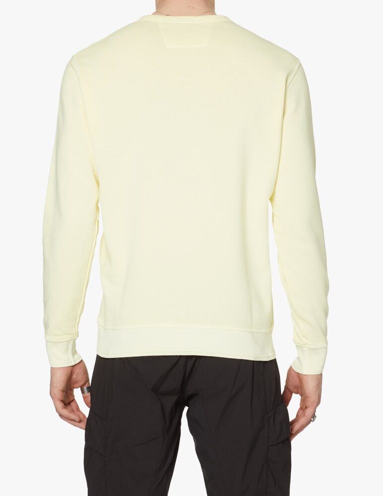 C.P. Company o1y1224 Crewneck Sweatshirt in Light Yellow Size US S / EU 44-46 / 1 - 2 Thumbnail