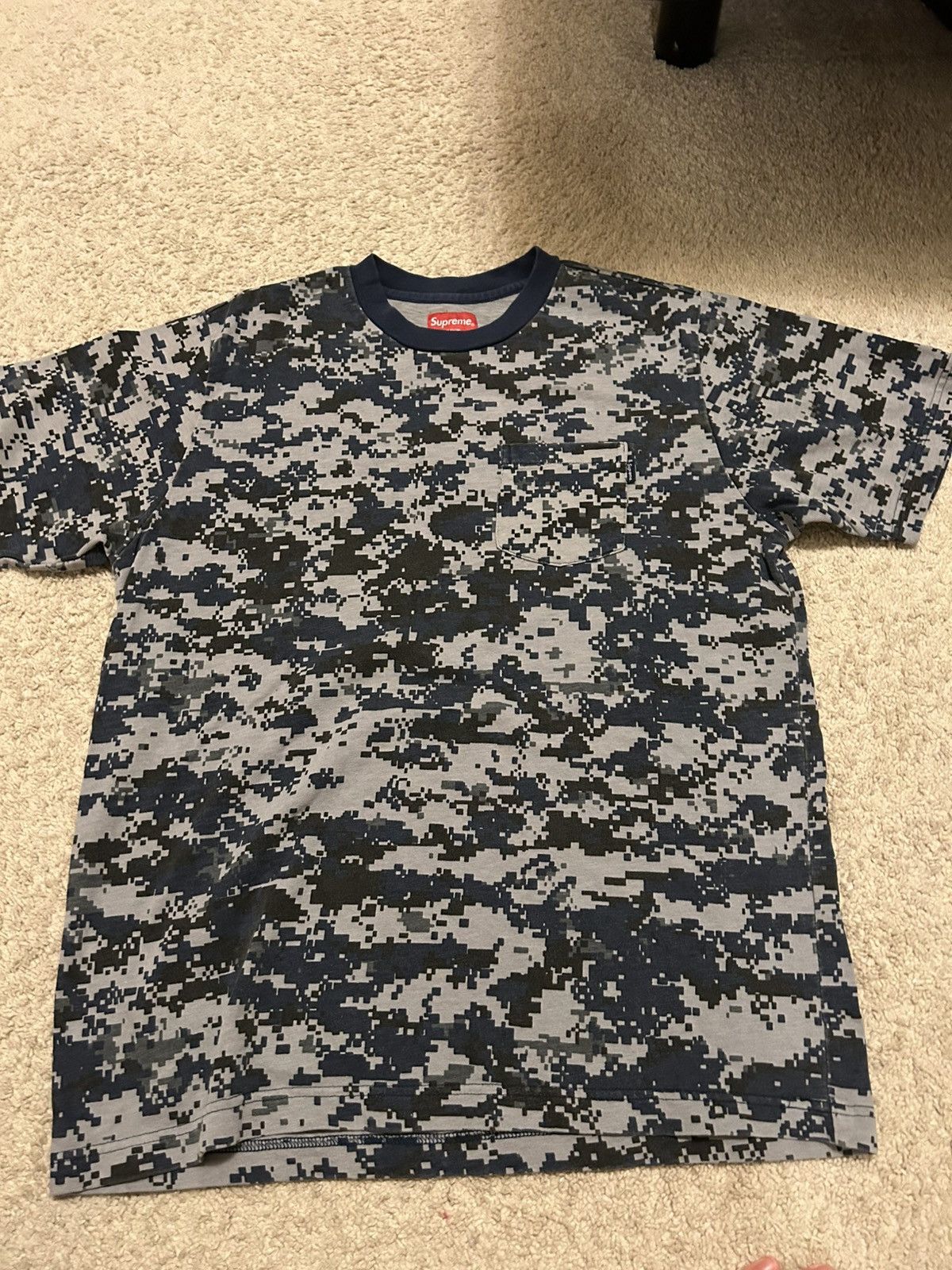 Supreme Supreme Camo Pocket Tee Size US M / EU 48-50 / 2 - 1 Thumbnail