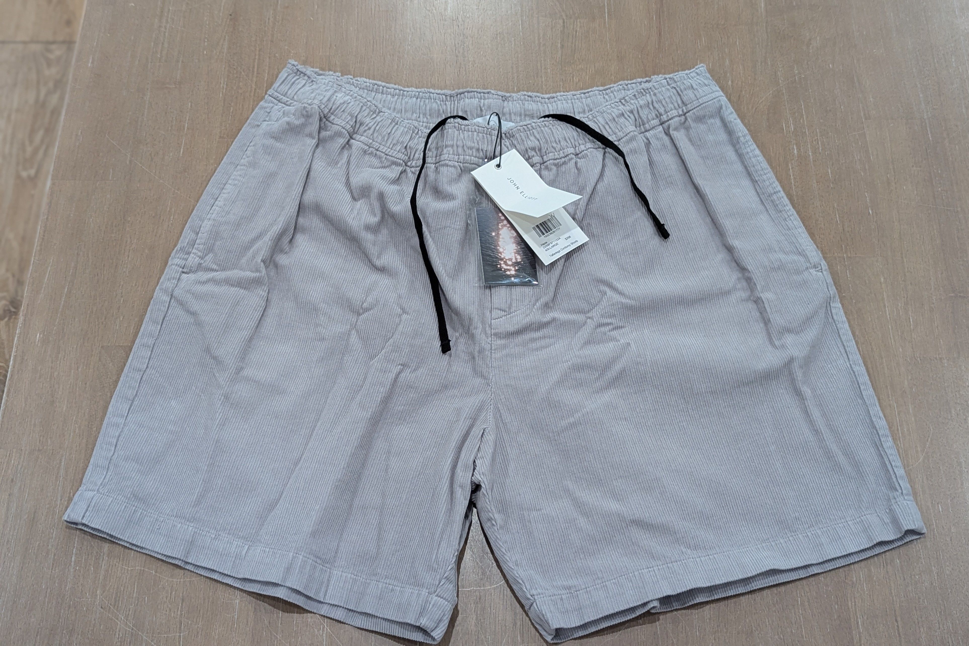 John Elliott "Talladega" Corduroy Shorts Haze 2XL