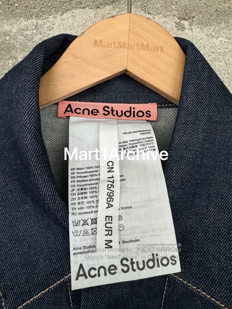 Acne Studios Acne Studios Raw Denim Jacket Size US M / EU 48-50 / 2 - 6 Thumbnail