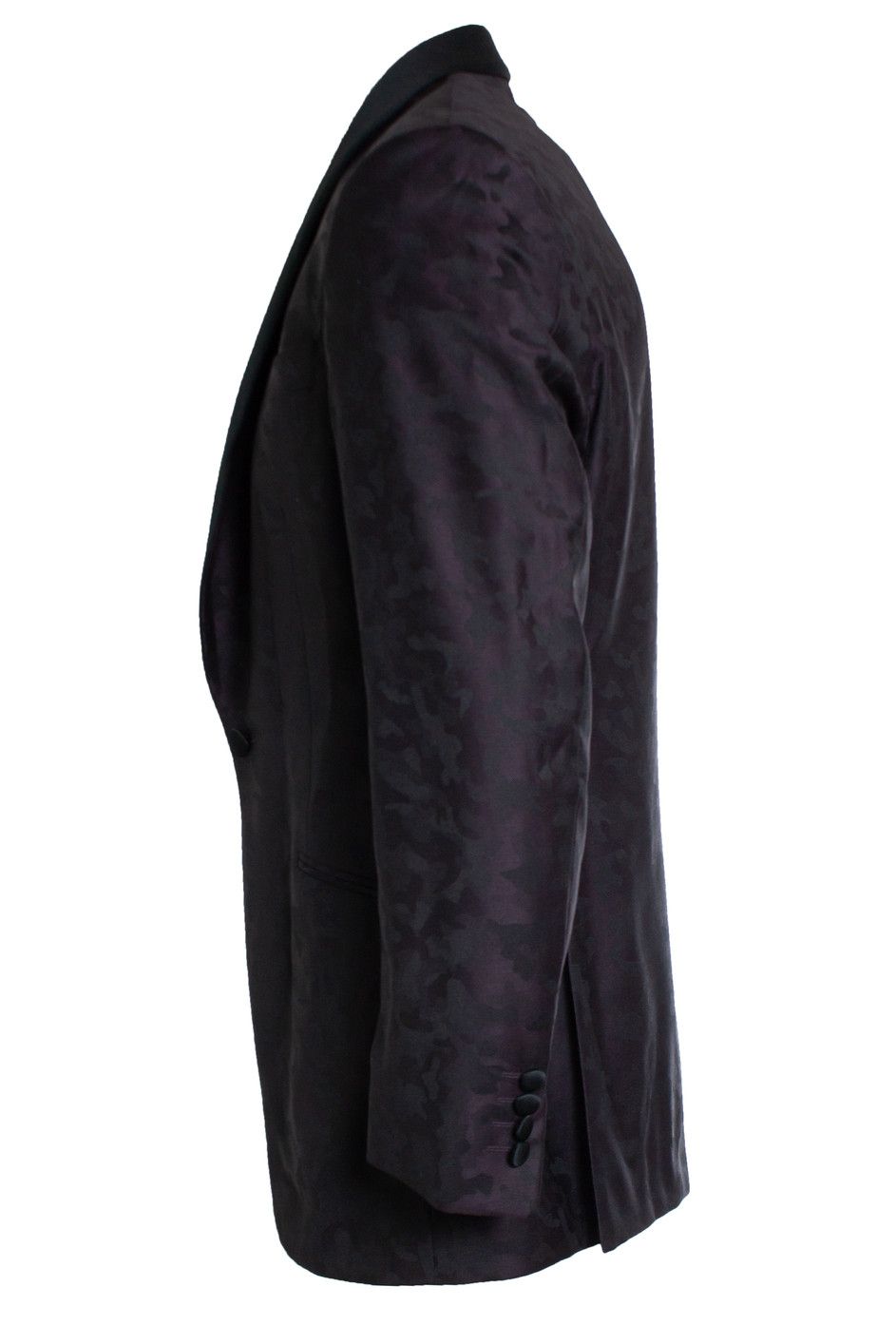 Richard James Richard James, Camo printed blazer in purple Size 40R - 2 Thumbnail