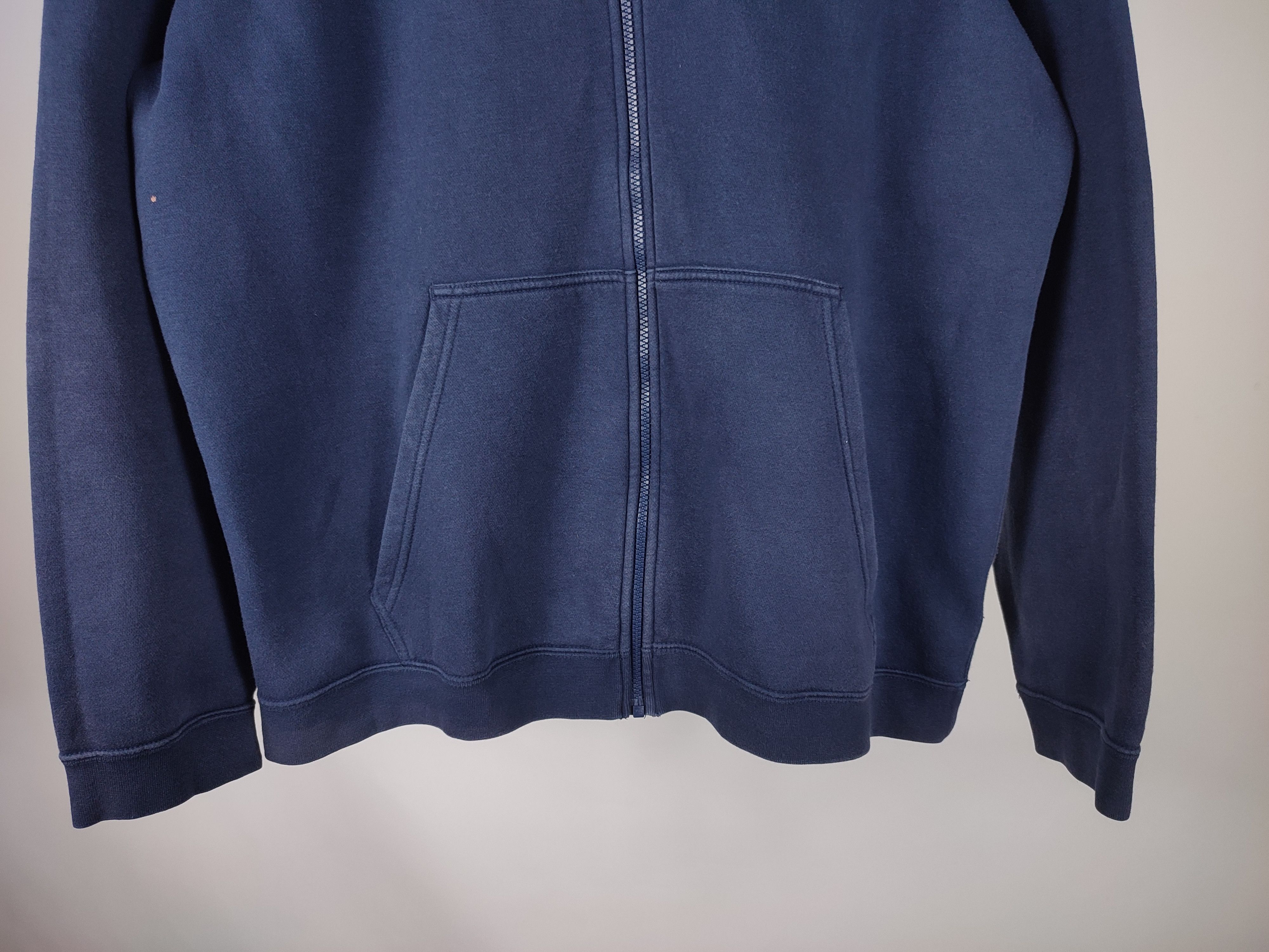 Nike Nike Navy Blue Faded Hoodie Size US XXL / EU 58 / 5 - 8 Thumbnail
