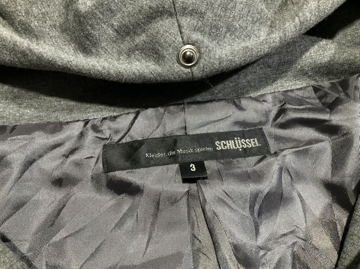 Japanese Brand × Schlussel × Tornado Mart 🔥Japanese Y2K Schlussel Assassins Jacket Assymetric Hooded Size US L / EU 52-54 / 3 - 15 Thumbnail