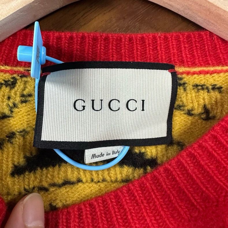 Gucci Gucci Snoopy long-sleeved sweater limited knitwear 2502-Nex Size US L / EU 52-54 / 3 - 3 Thumbnail