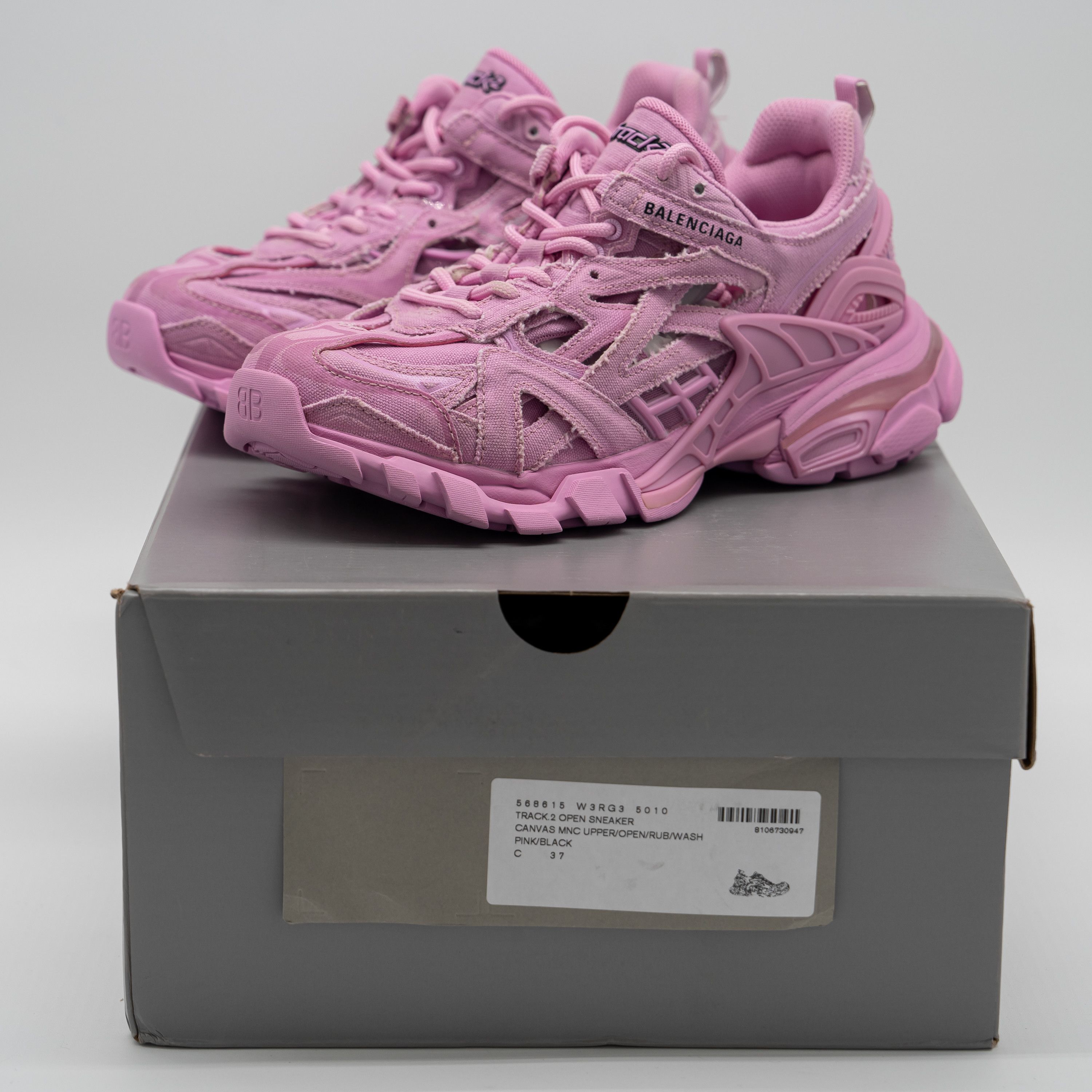 Balenciaga Balenciaga Track 2 Sneakers Pink Open Size US 7 / IT 37 - 13 Thumbnail