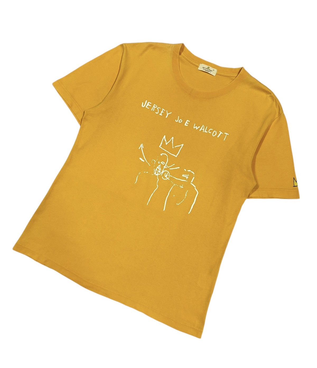 Jean-Michel Basquiat × Vintage Vtg🔥Y2k Jean-Michel Basquiat Jersey Joe Walcott Art Tee Size US L / EU 52-54 / 3 - 7 Thumbnail