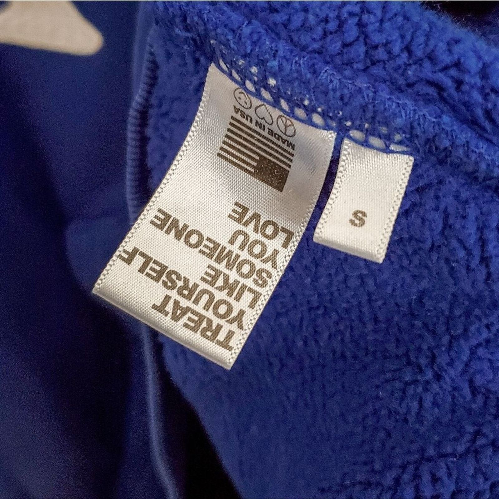 Madhappy Madhappy Royal Blue Buddy Heritage Smiley Hoodie Size S Size US S / EU 44-46 / 1 - 6 Thumbnail