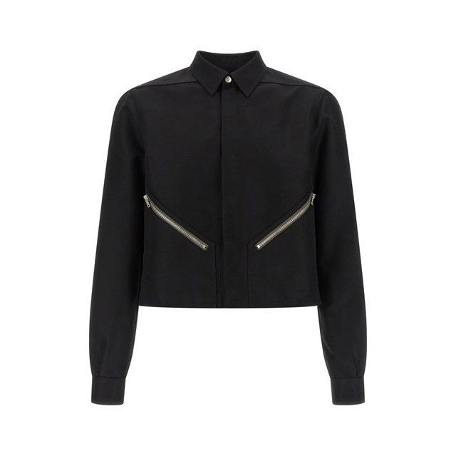 RICK OWENS Temple Tour Alice Black Shirt New & Authentic (Me
