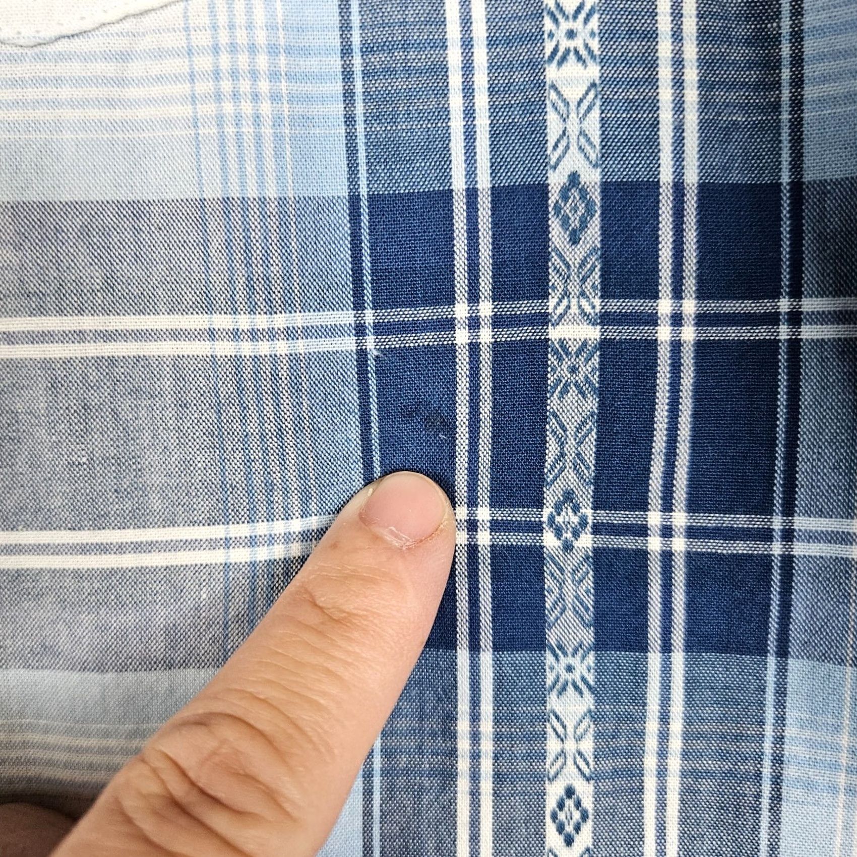 Lucky Brand LUCKY BRAND Men’s Blue Plaid Snap Button Shirt XL Button-Up Casual Denim-Style? Not Denim Size US XL / EU 56 / 4 - 8 Thumbnail