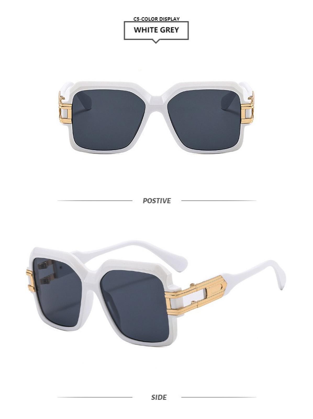 The Unbranded Brand Y2K Fashion Metal Accessories Glasses Size ONE SIZE - 7 Thumbnail