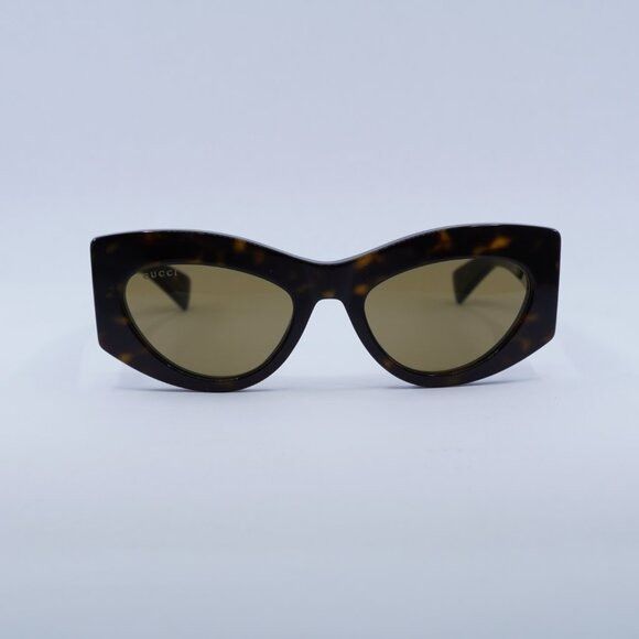 Gucci 🕶️ New Gucci GG1843S 002 Sunglasses - Havana Frame, Brown Size ONE SIZE - 2 Thumbnail
