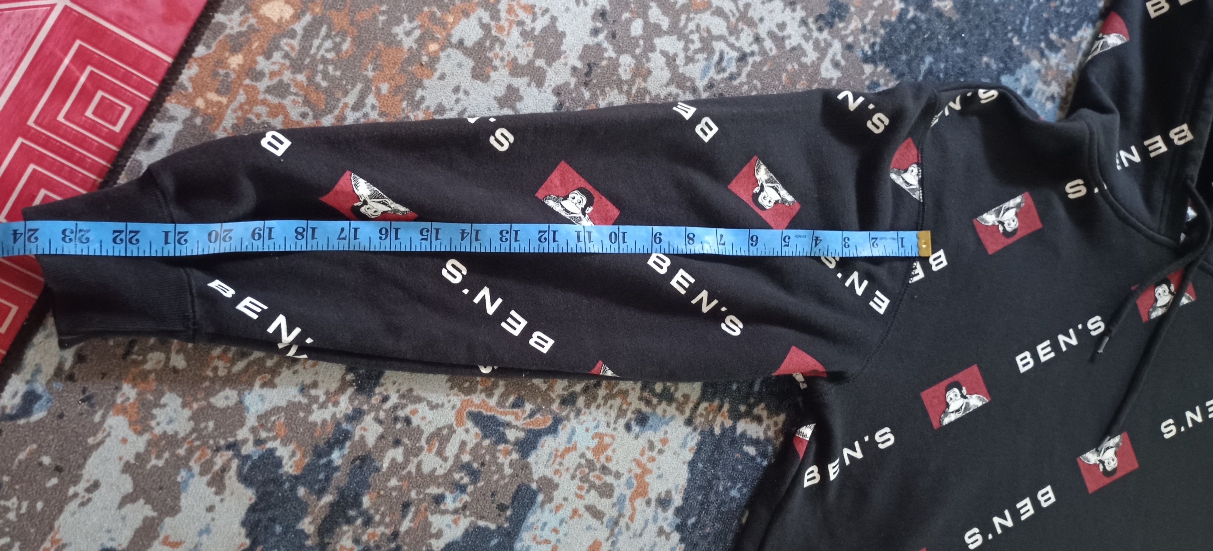 Ben Davis × Japanese Brand Ben Davis Over Print Hoodie Size US L / EU 52-54 / 3 - 12 Thumbnail
