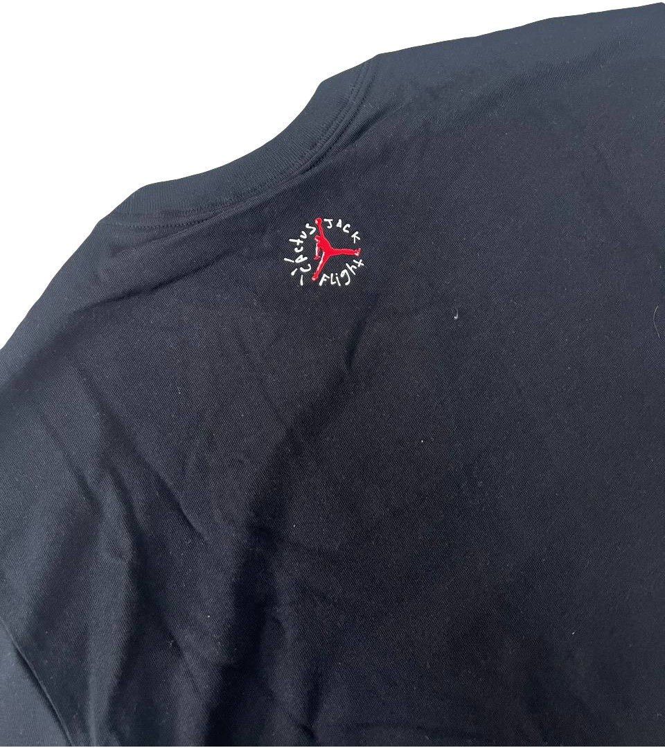 Nike × Travis Scott Nike Travis Scott x Jordan Flight Tee Black Size US M / EU 48-50 / 2 - 6 Thumbnail