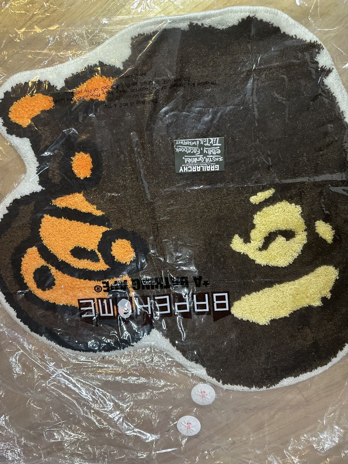 Bape A BATHING APE APE HEAD & MILO RUG Size ONE SIZE - 2 Thumbnail