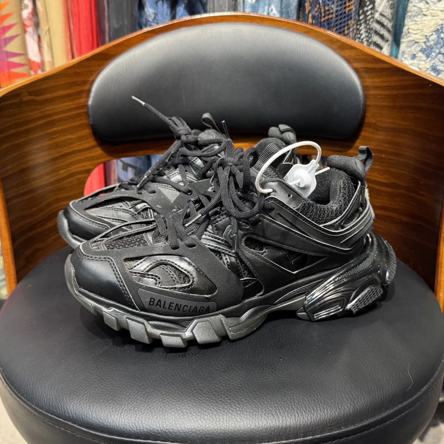 Balenciaga Balenciaga Track Black 37 Mint Original Box Size US 6 / IT 36 - 1 Thumbnail
