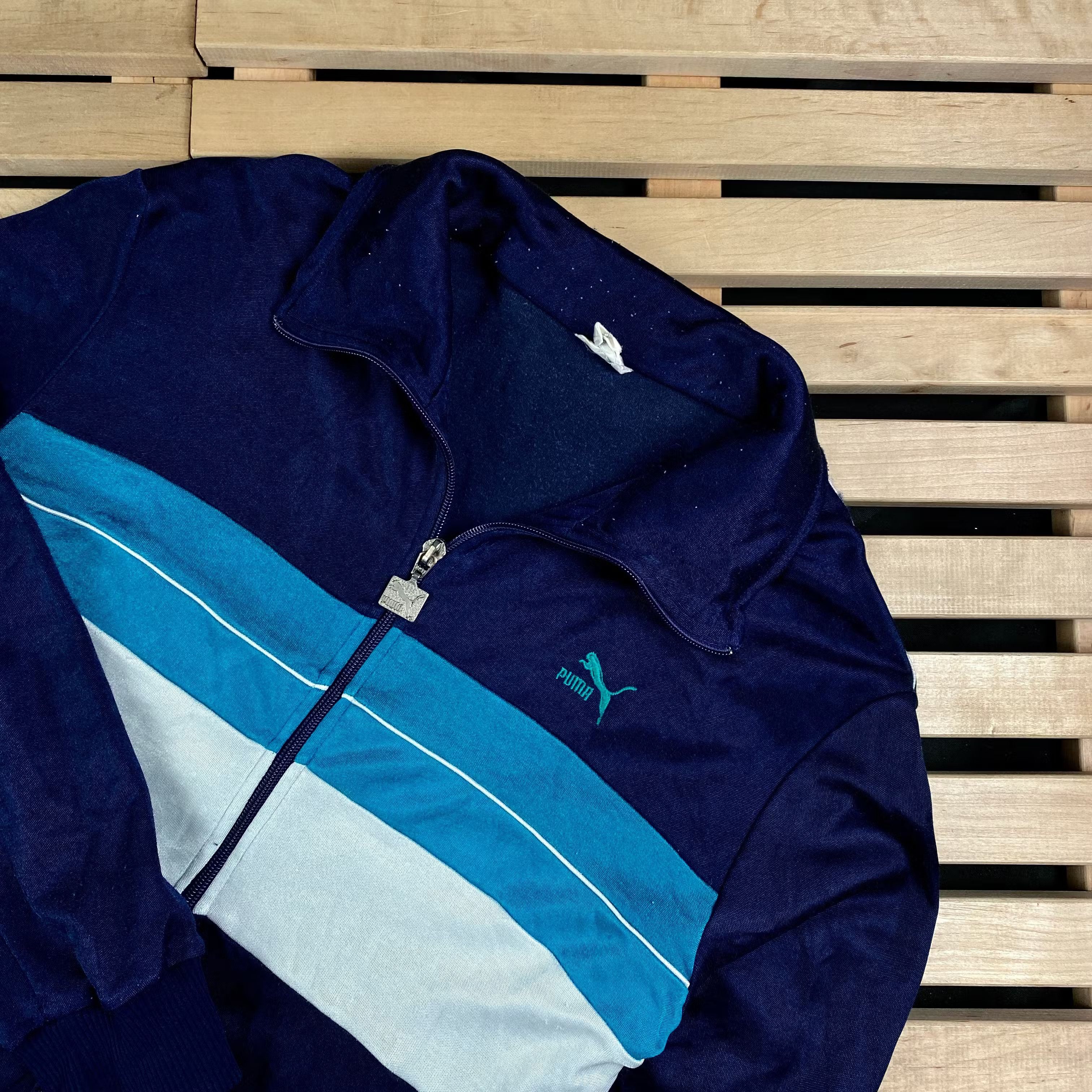 Puma × Vintage Mens Bomber Jacket Puma Vintage Size S Size US S / EU 44-46 / 1 - 2 Thumbnail