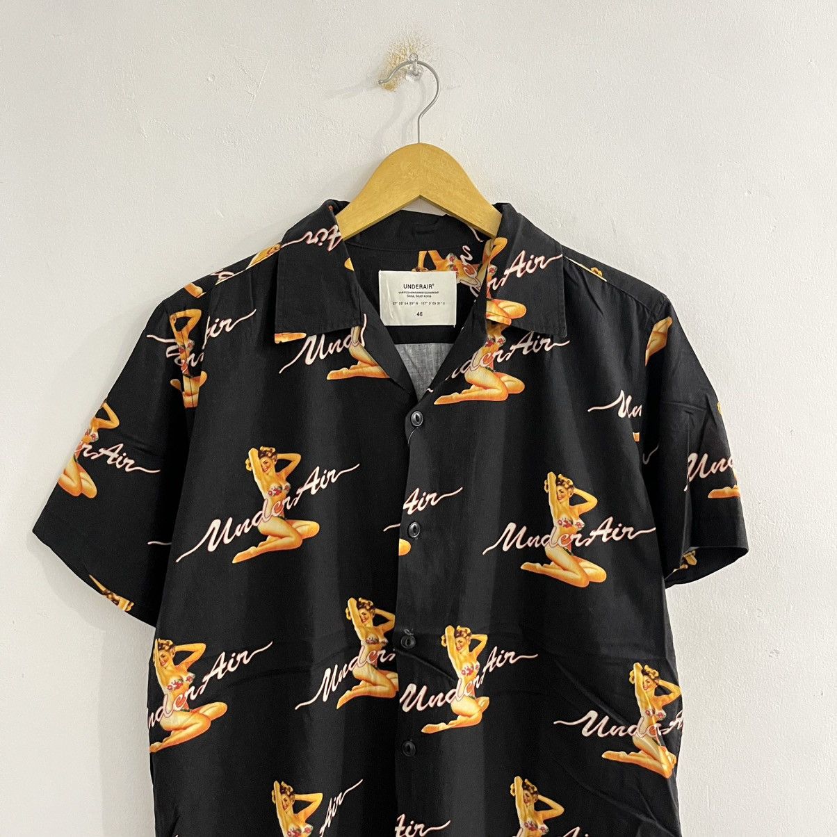 Japanese Brand Underair Naked Girl Button Up shirt Size US M / EU 48-50 / 2 - 2 Thumbnail