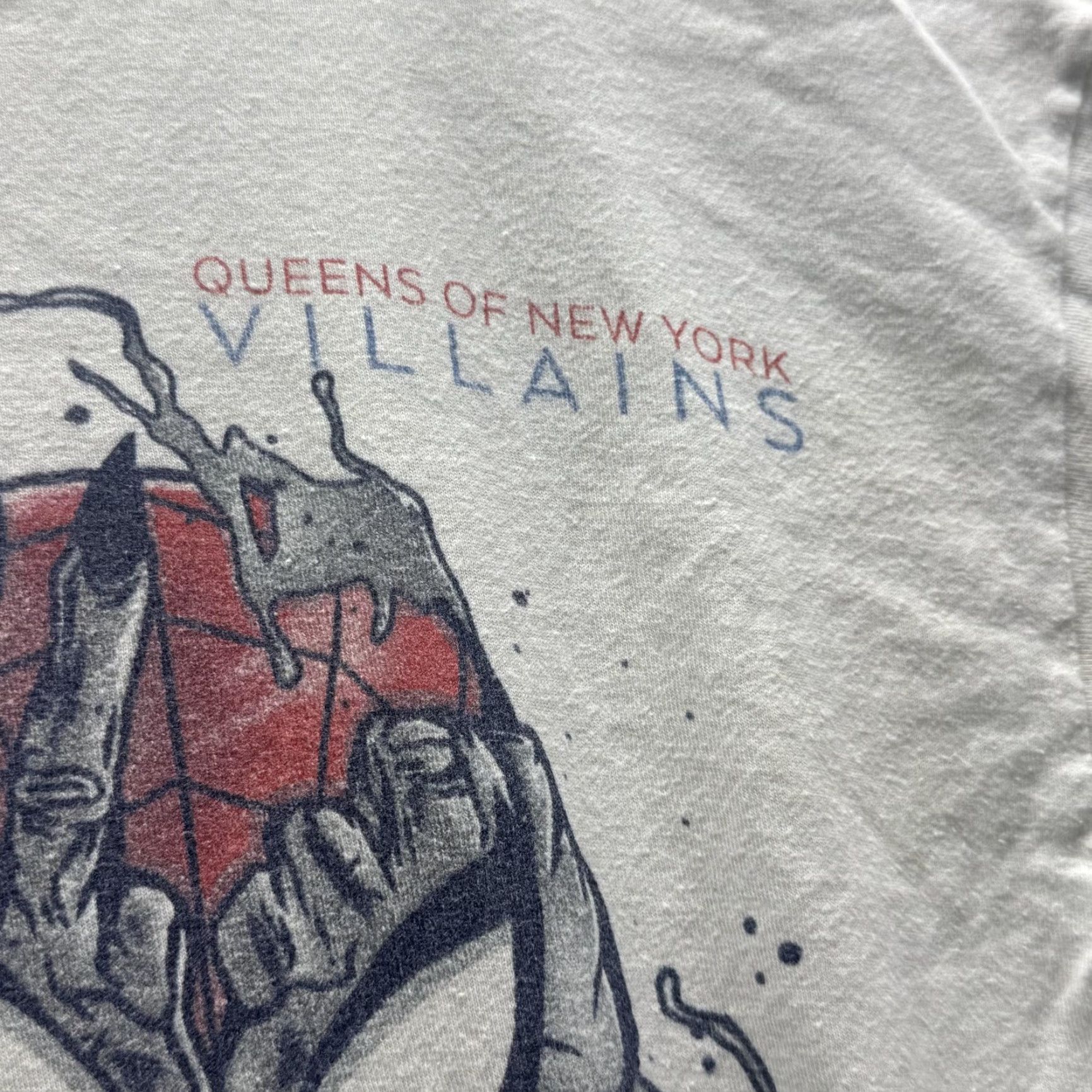 Tultex Tultex Mens L White Spider-Man Venom Graphic Tee Marvel Villains Crewneck Shirt Size US L / EU 52-54 / 3 - 4 Thumbnail
