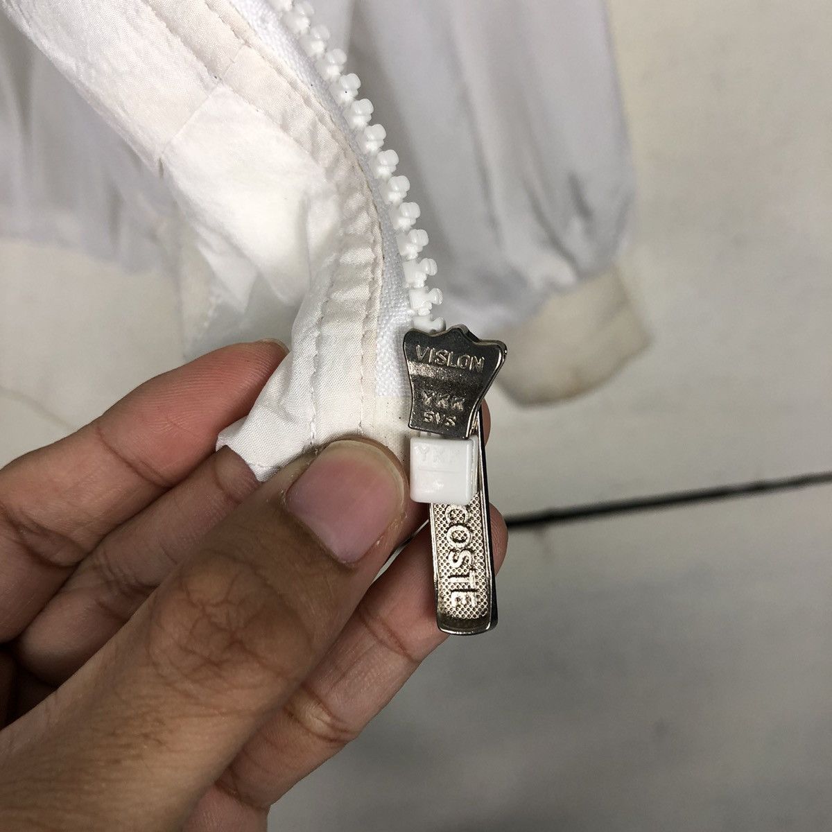 Japanese Brand × Vintage 📌Vintage Single Layer Bomber Jacket Chemise Lacoste Size US M / EU 48-50 / 2 - 18 Thumbnail