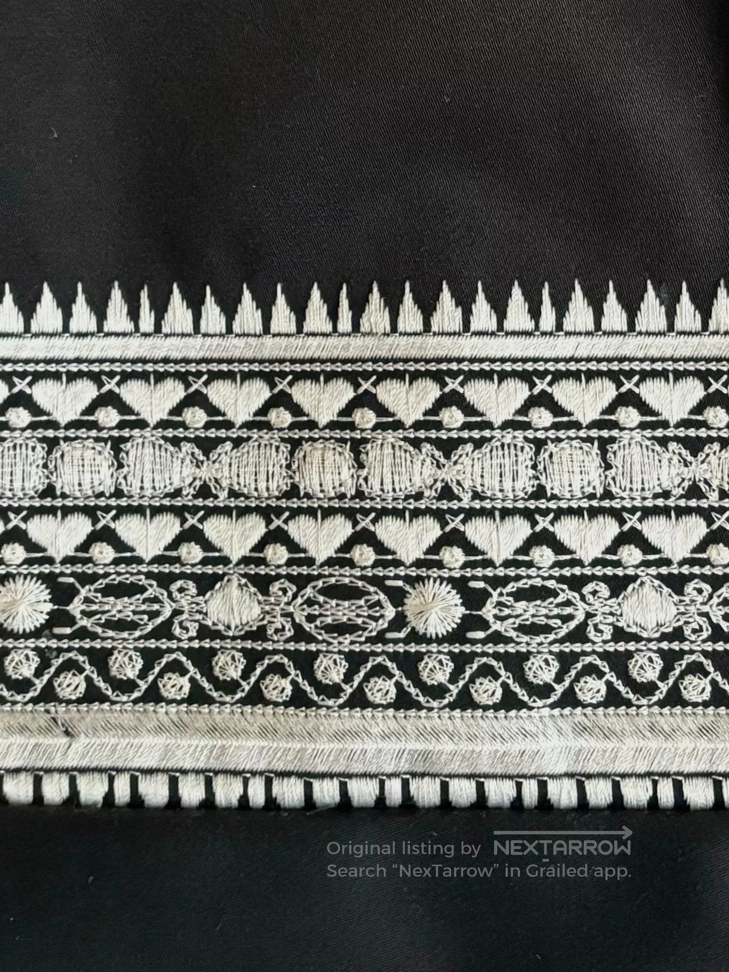 Jean Paul Gaultier Jean Paul Gaultier Embroidered Side Bag. Size ONE SIZE - 3 Thumbnail