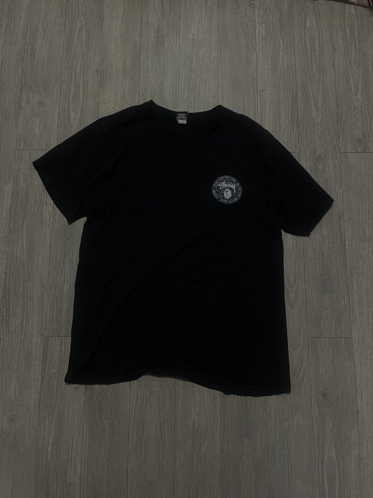 Bape Bape x Stussy Collab Tee F/W 2013 Size US S / EU 44-46 / 1 - 1 Thumbnail