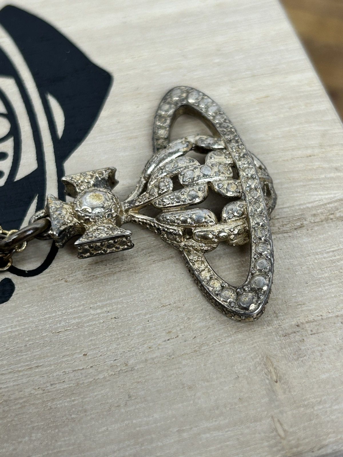 Vivienne Westwood Vintage Vivienne Westwood Chain Orb Pendant Necklace Size ONE SIZE - 3 Thumbnail