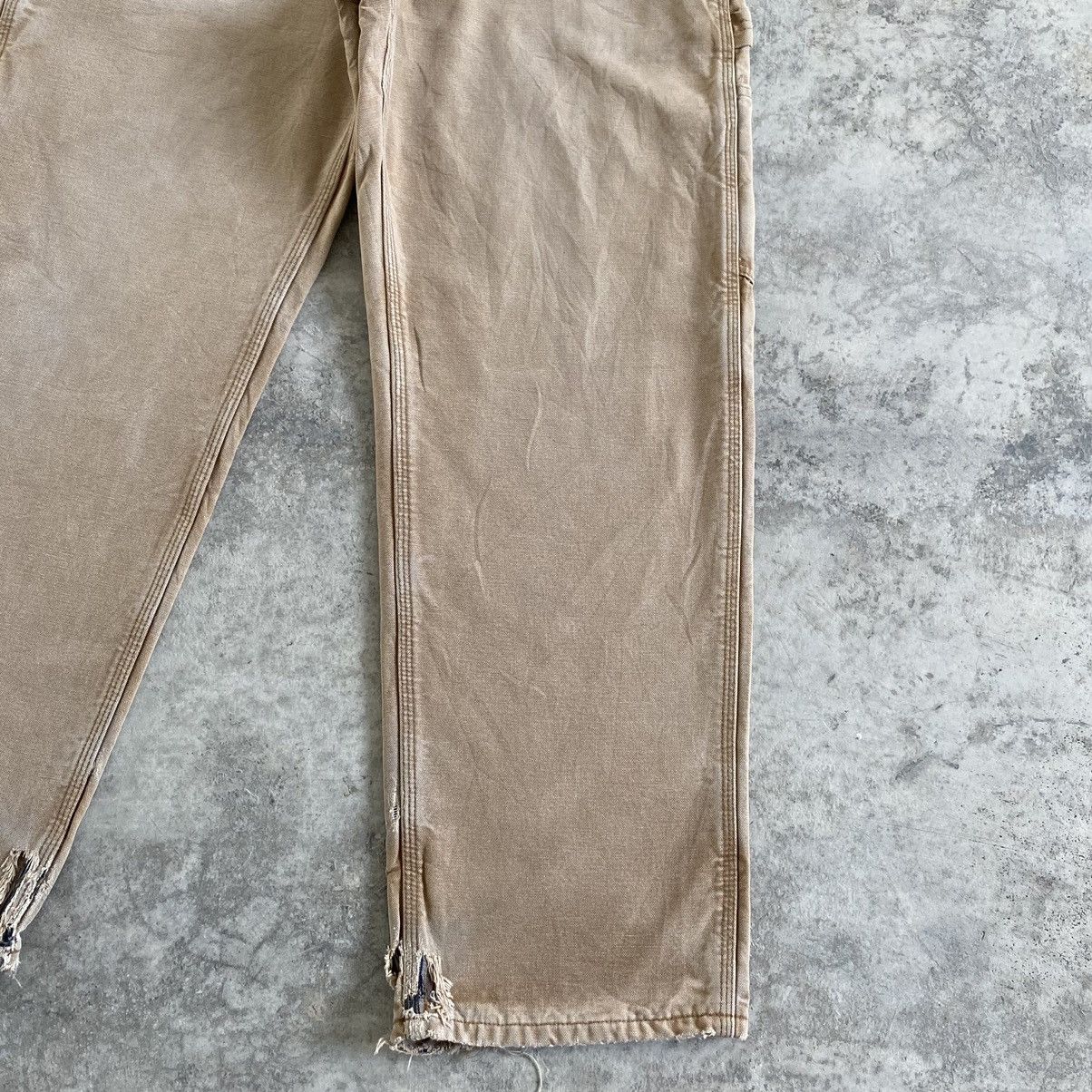 Carhartt Vintage Carhartt Blanket Lined Faded Tan Carpenter Pants Size US 34 / EU 50 - 7 Thumbnail