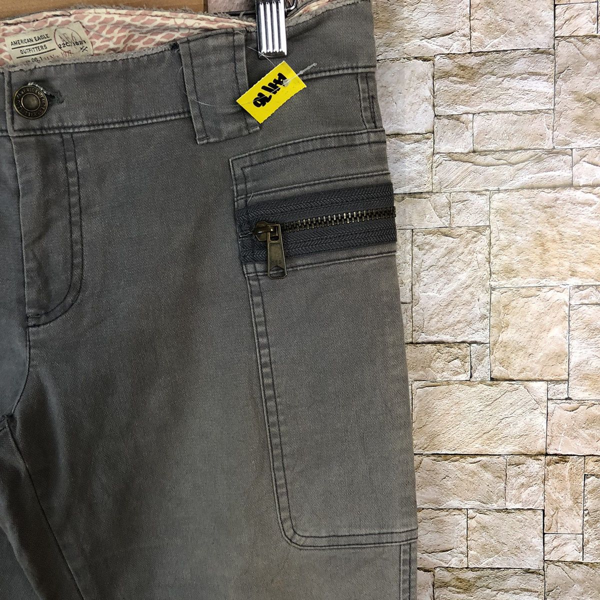 Faded Glory × Japanese Brand American Eagle Outfitters Grey Casual Pants #A1170 Size 30" / US 8 / IT 44 - 8 Thumbnail