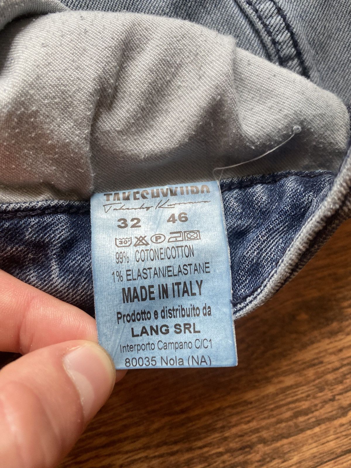 Takeshy Kurosawa Takeshy Kurosawa distressed jeans slim-fit Size US 30 / EU 46 - 6 Thumbnail