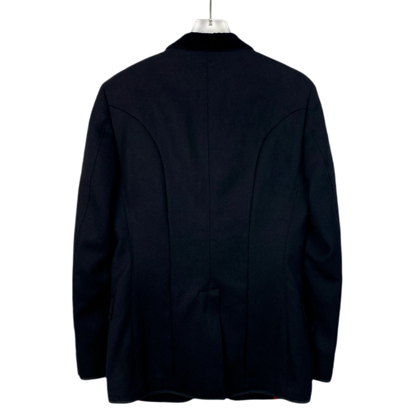 Gucci Gucci Black V-Neck Single-Breasted Wool Blazer (Size 46R) Size 46R - 6 Thumbnail