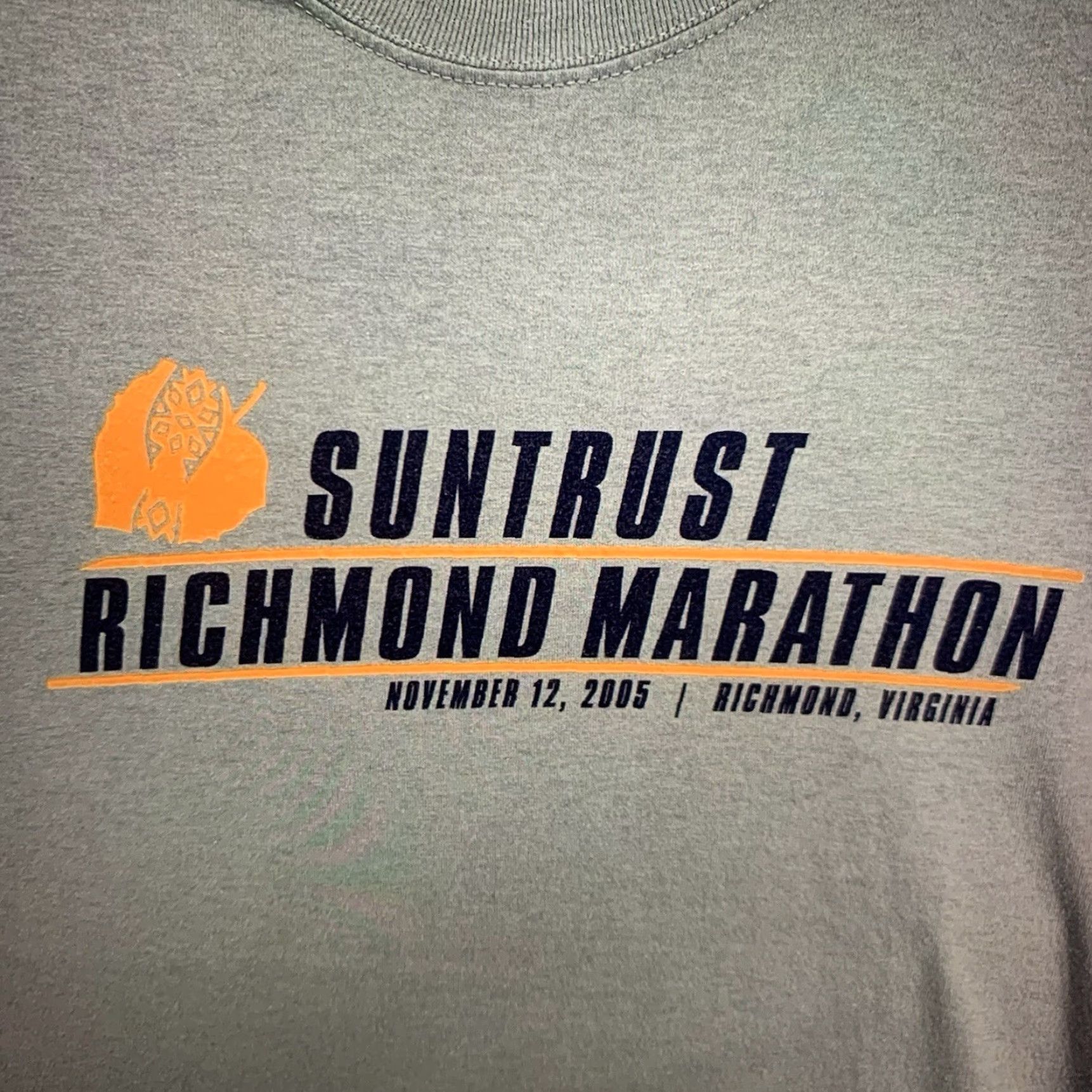 Hanes VINTAGE Hanes Richmond Virginia T-Shirt Adult Large 2005 Suntrust Marathon Light Blue Retro 80s 90s Men's Size US L / EU 52-54 / 3 - 4 Thumbnail