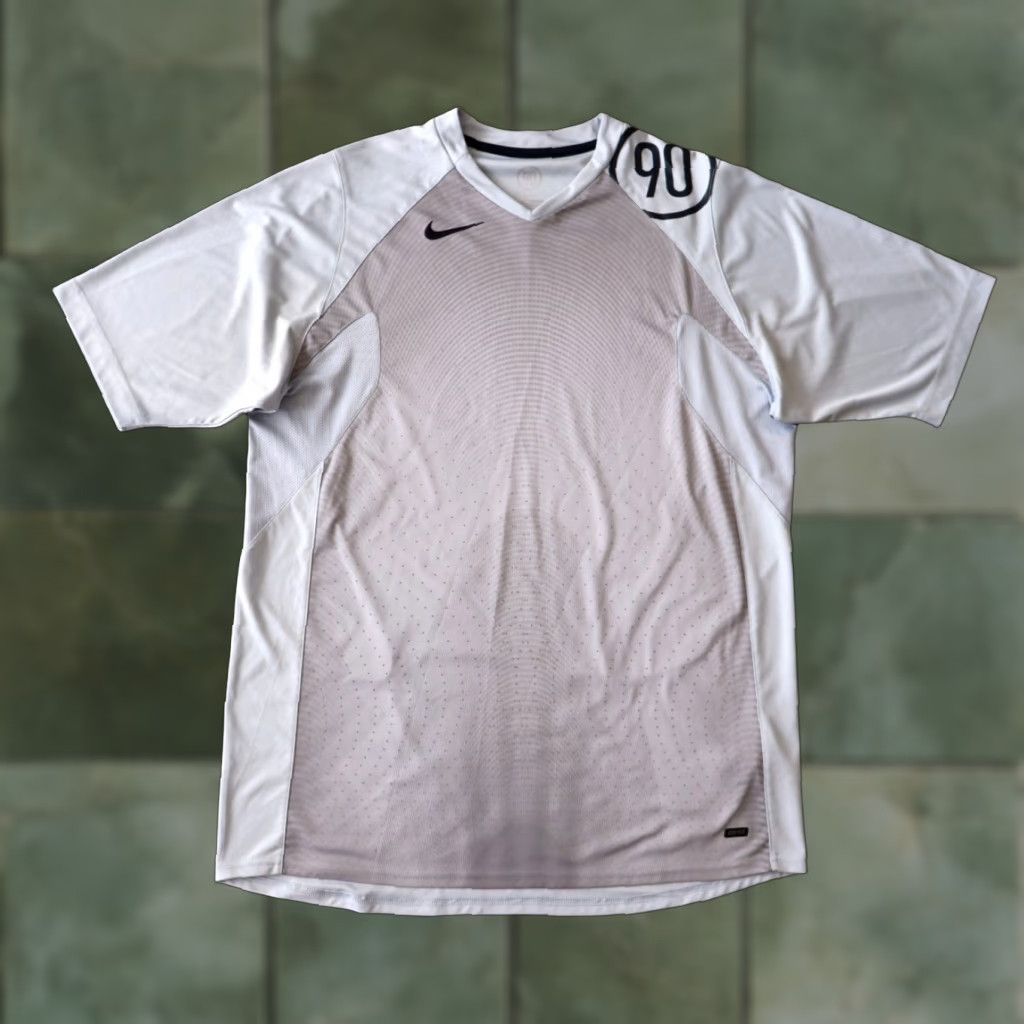 Nike Nike Dri-FIT Total 90 VTG Soccer Jersey Training Shirt Mens M-L Gray Size US M / EU 48-50 / 2 - 1 Thumbnail