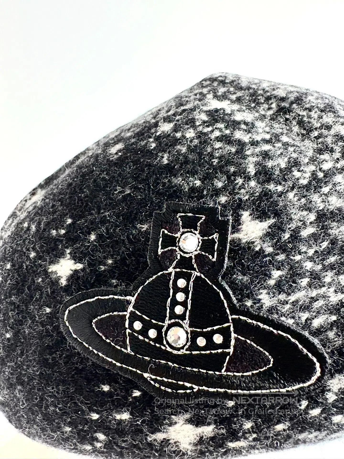Vivienne Westwood vivienne westwood starry badge beret hat. Size ONE SIZE - 3 Thumbnail