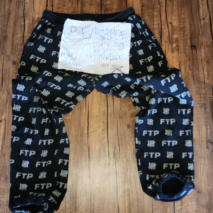 Undefeated FTP x Undercover allover sweatpants | Grailed