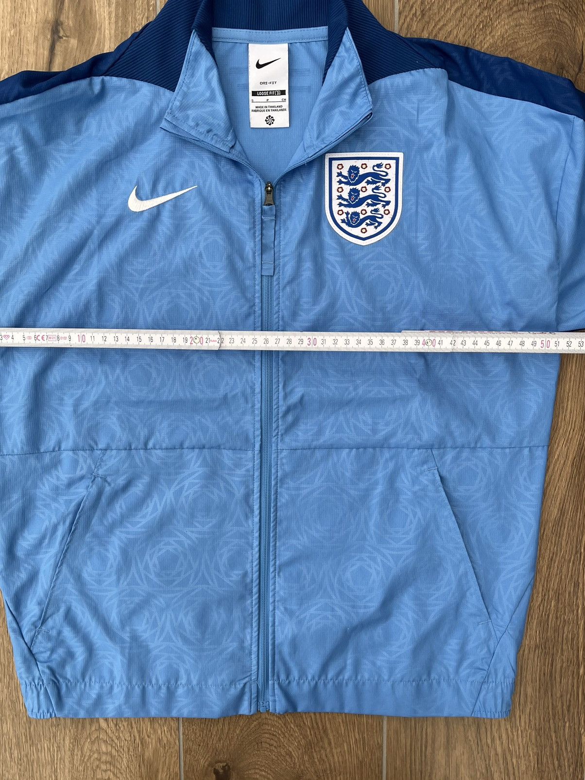 Nike Nike England Trainingsjacke | S | Babyblau & Dunkelblau Size US S / EU 44-46 / 1 - 11 Thumbnail