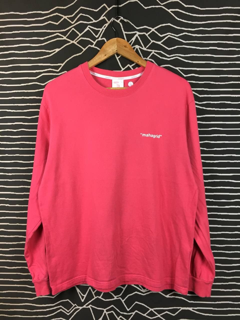 Vintage Mahagrid MGD Design Studio Korean Brand Long Sleeve Tee Size US M / EU 48-50 / 2 - 6 Thumbnail
