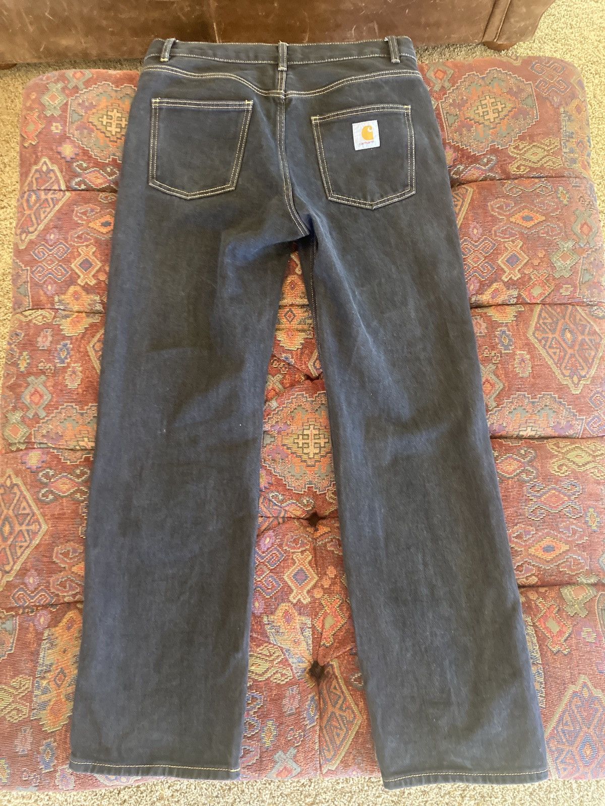 Carhartt Wip Carharrt WIP straight black jeans Size US 30 / EU 46 - 4 Thumbnail