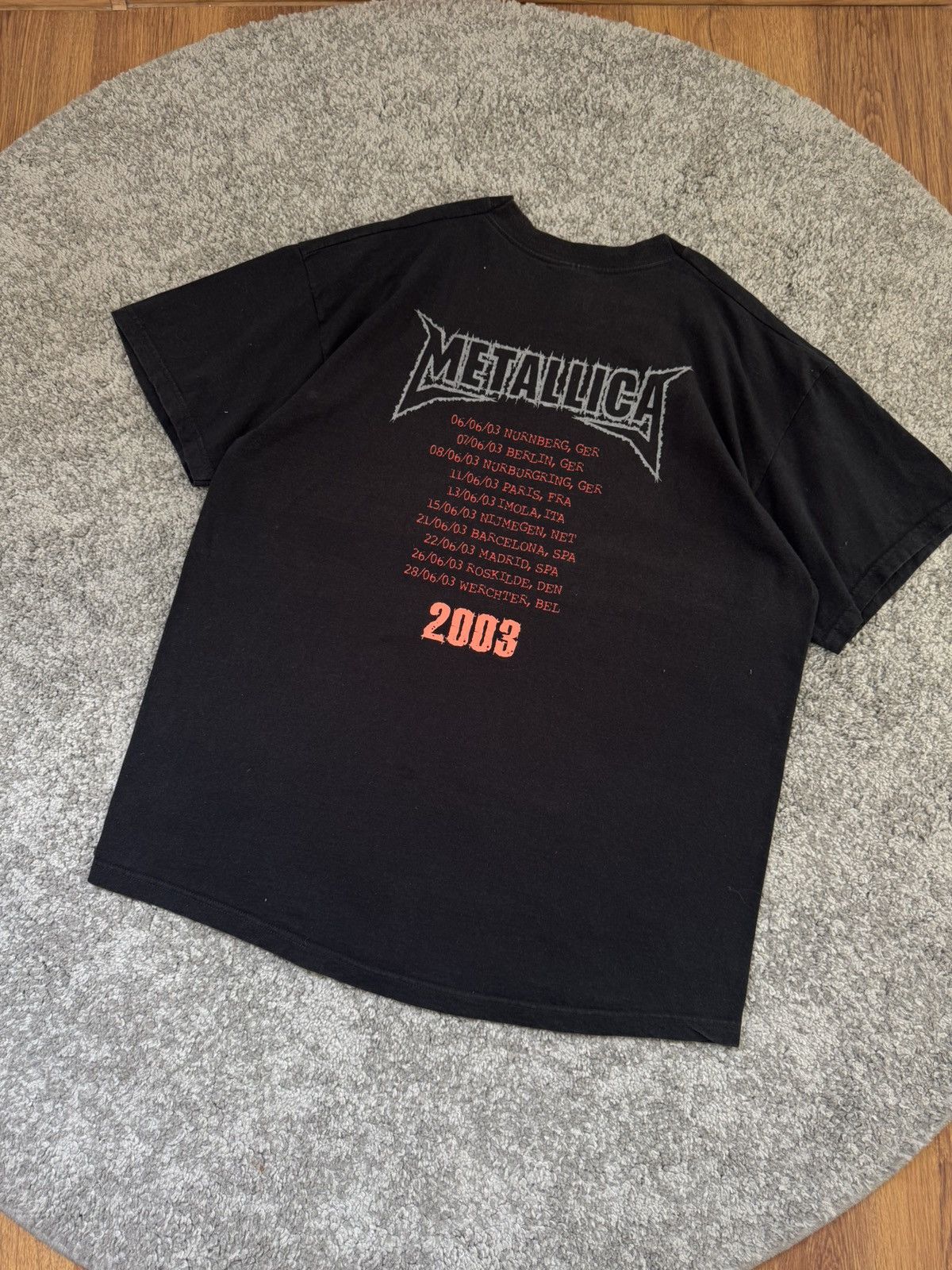 Fruit Of The Loom Metallica 2003 ST.Anger Size US XL / EU 56 / 4 - 6 Thumbnail