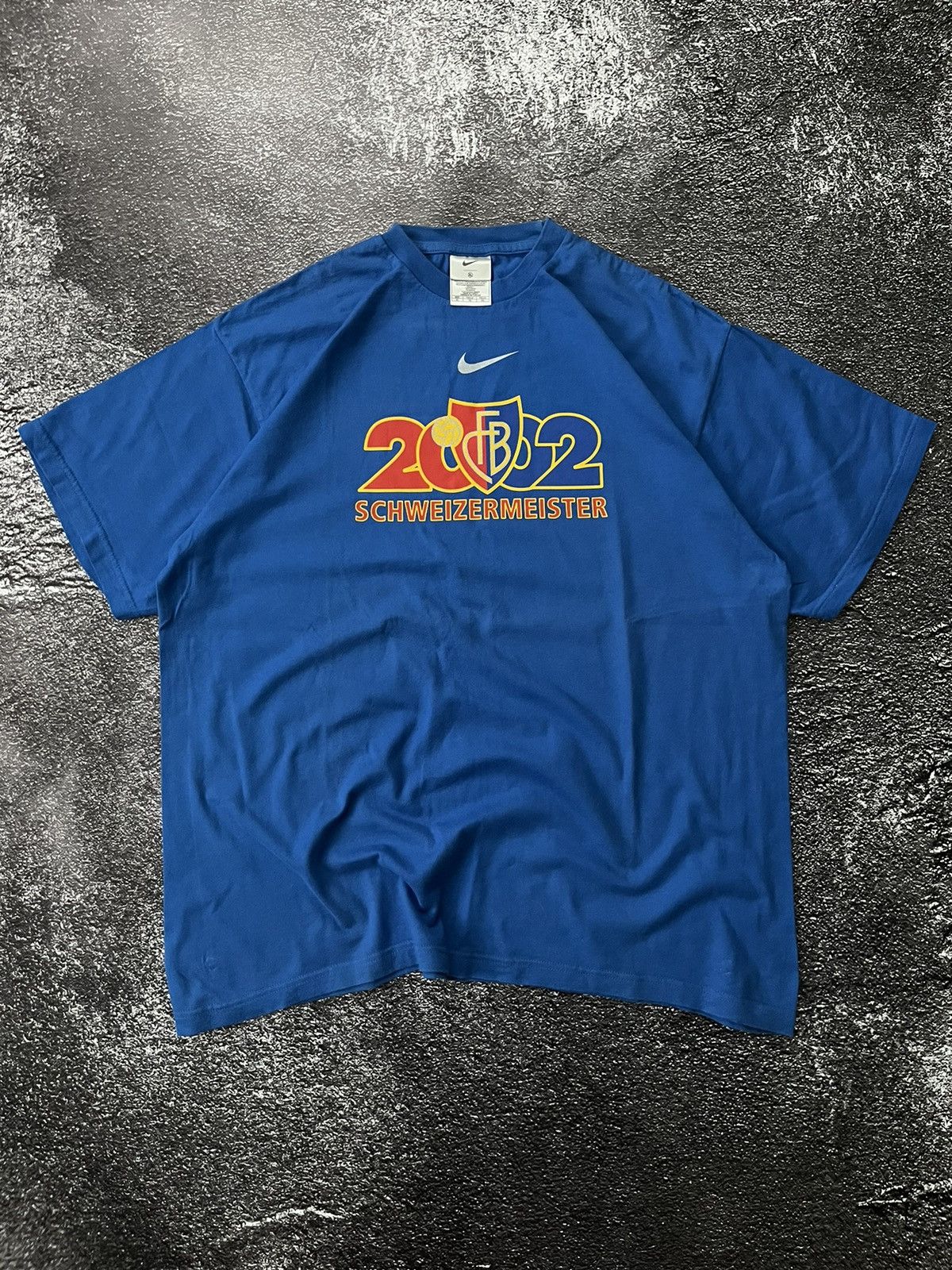 Nike Nike Vintage Basel 2002 Football Shirt Schweizermaister Size US XL / EU 56 / 4 - 2 Thumbnail