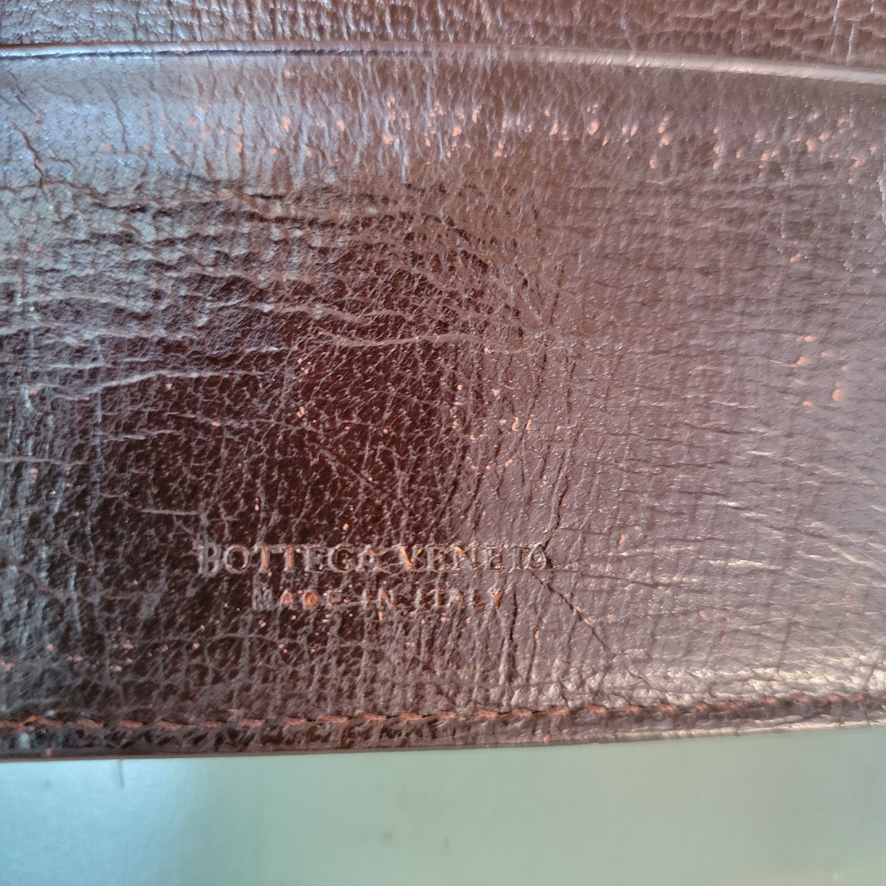 Bottega Veneta Bottega Veneta Intrecciato Weave Compact Snap Leather Wallet Size ONE SIZE - 9 Thumbnail