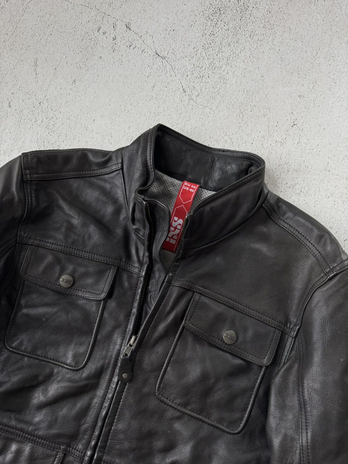 Leather IXS Classic Ld Nick Bike Rider Motocycles Leather Jacket Size US M / EU 48-50 / 2 - 6 Thumbnail