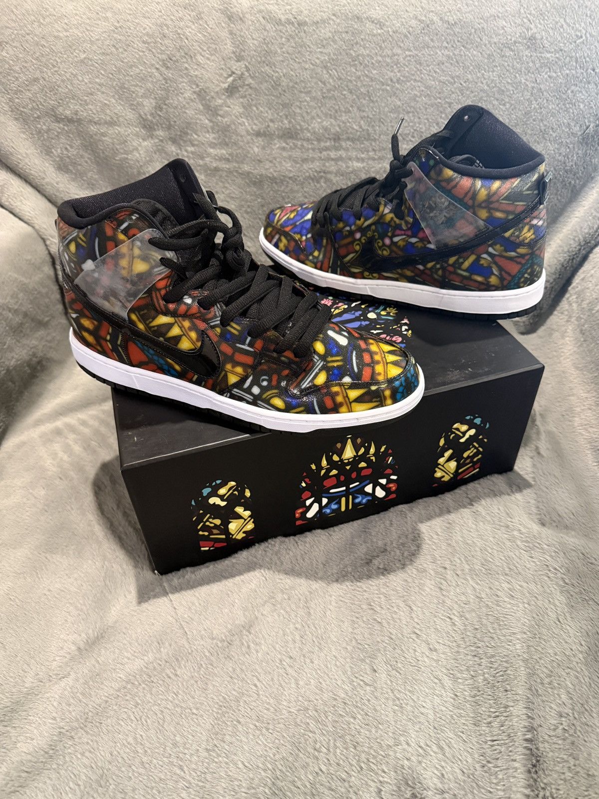 CNCPTS × Nike SB Dunk High Stained Glass SPECIAL BOX OG ALL Size 13M Size US 13 / EU 46 - 12 Thumbnail