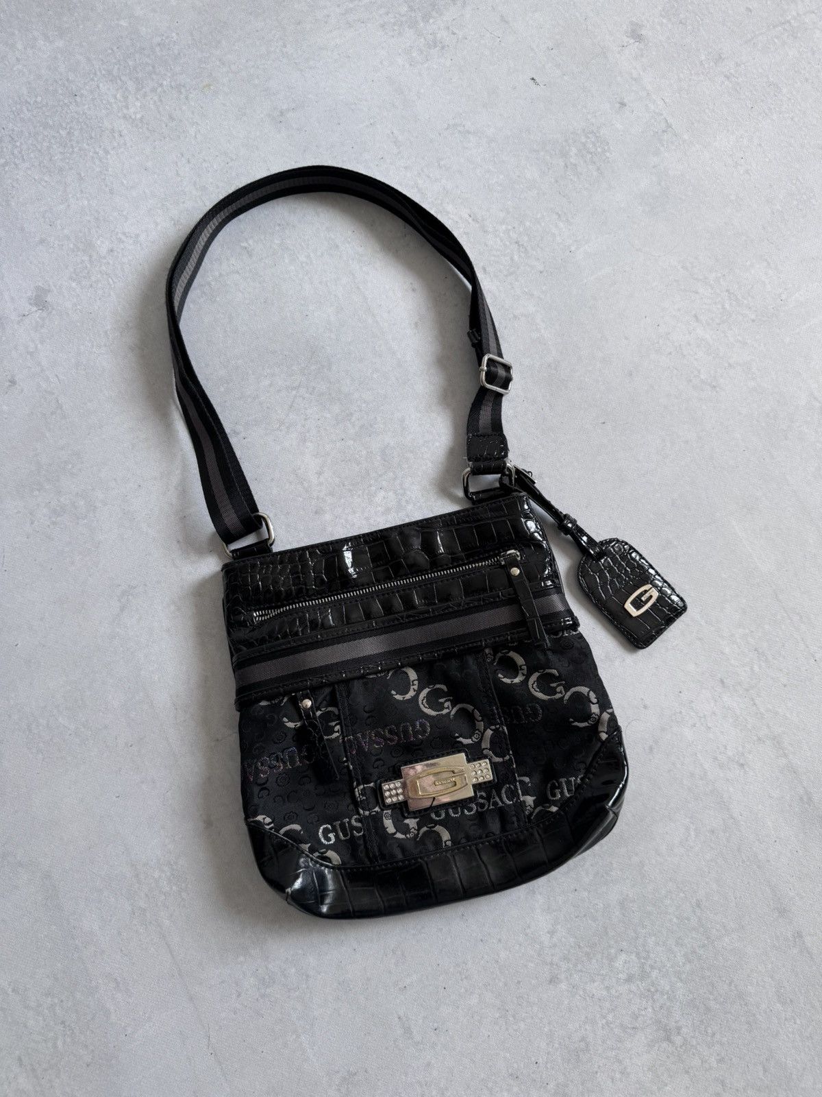 Other Vintage Gussaci Monogram Y2K Women’s Avant-Gard Tote Bag Size ONE SIZE - 1 Thumbnail