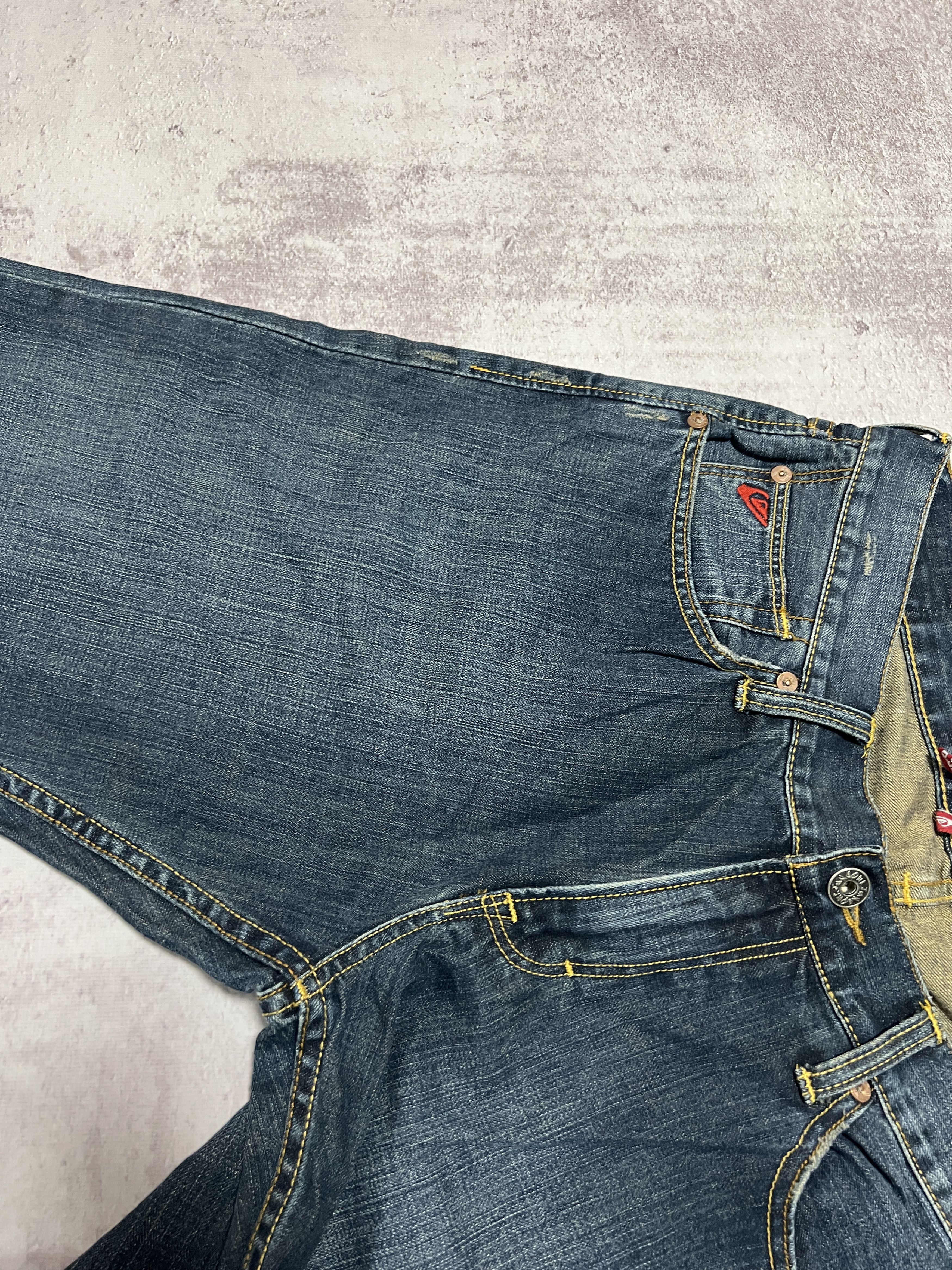 Quiksilver Quiksilver Y2K Vintage Washed Denim Jeans Size US 34 / EU 50 - 24 Thumbnail