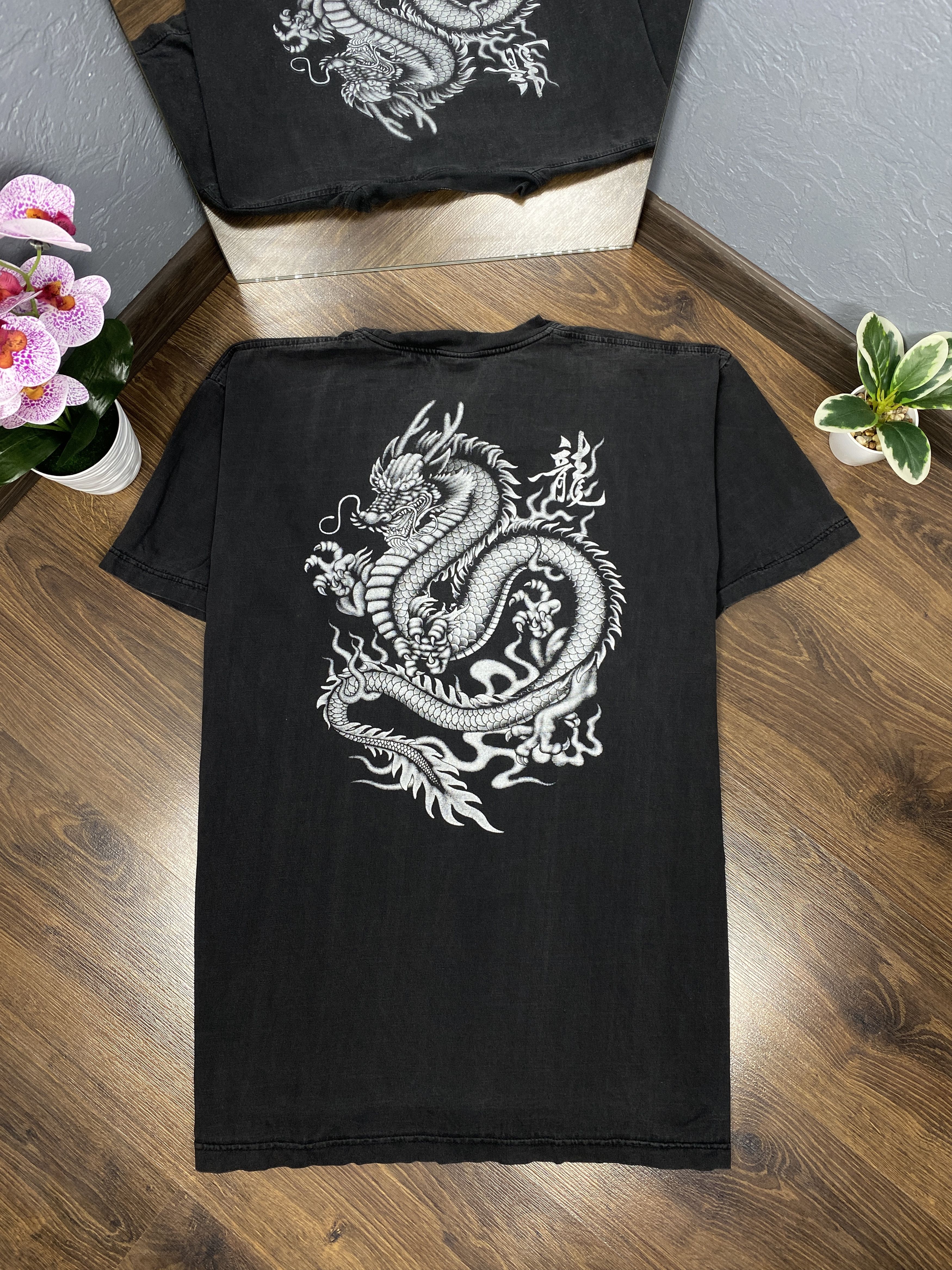 Japanese Brand × Vintage Vintage Japanese style dragon print t-shirt Size US XL / EU 56 / 4 - 7 Thumbnail