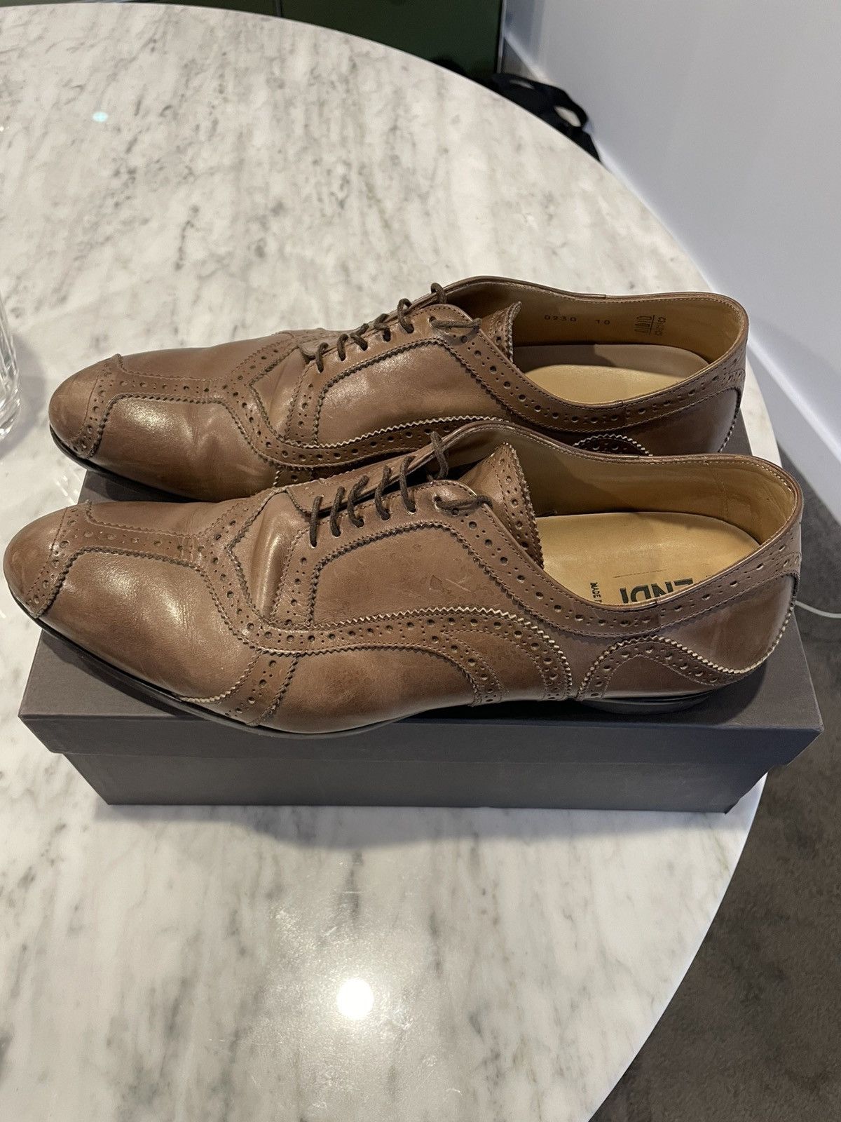 Fendi Fendi brouges Size US 10 / EU 43 - 4 Thumbnail